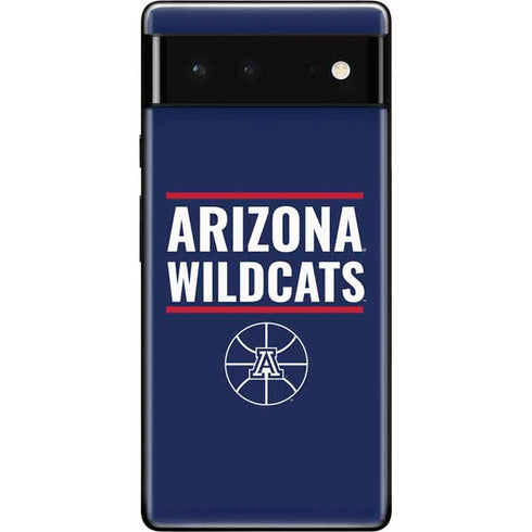 University of Arizona Wildcats Basketball Mark Google Pixel 6 Skin